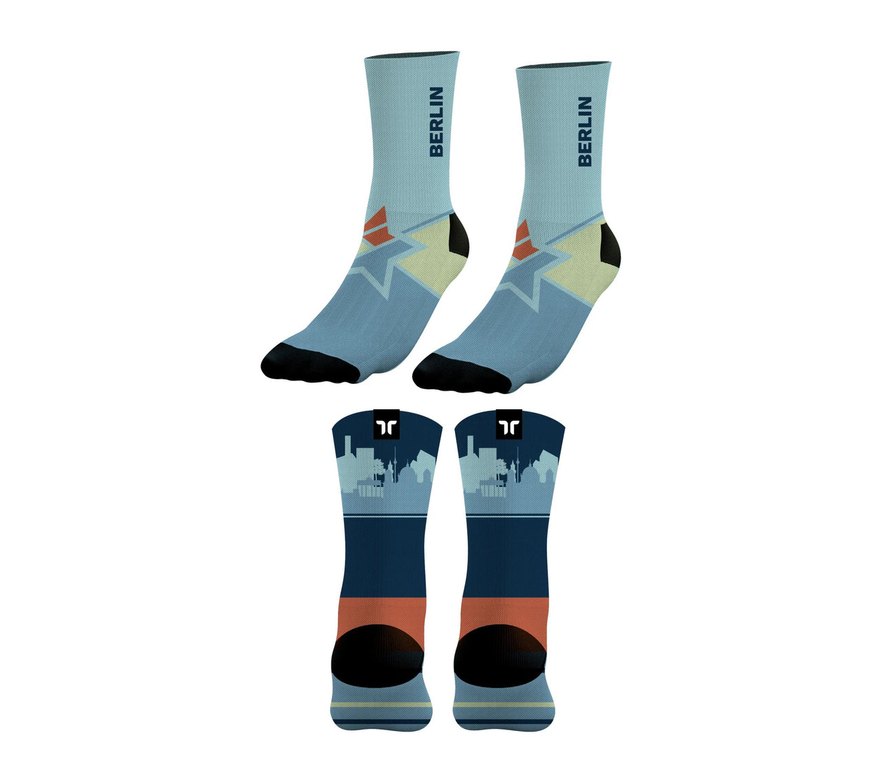 Marathon Compression Socks | Berlin Edition - Thersipo - Marathon Runners - Perfect Gift For Marathon Runner