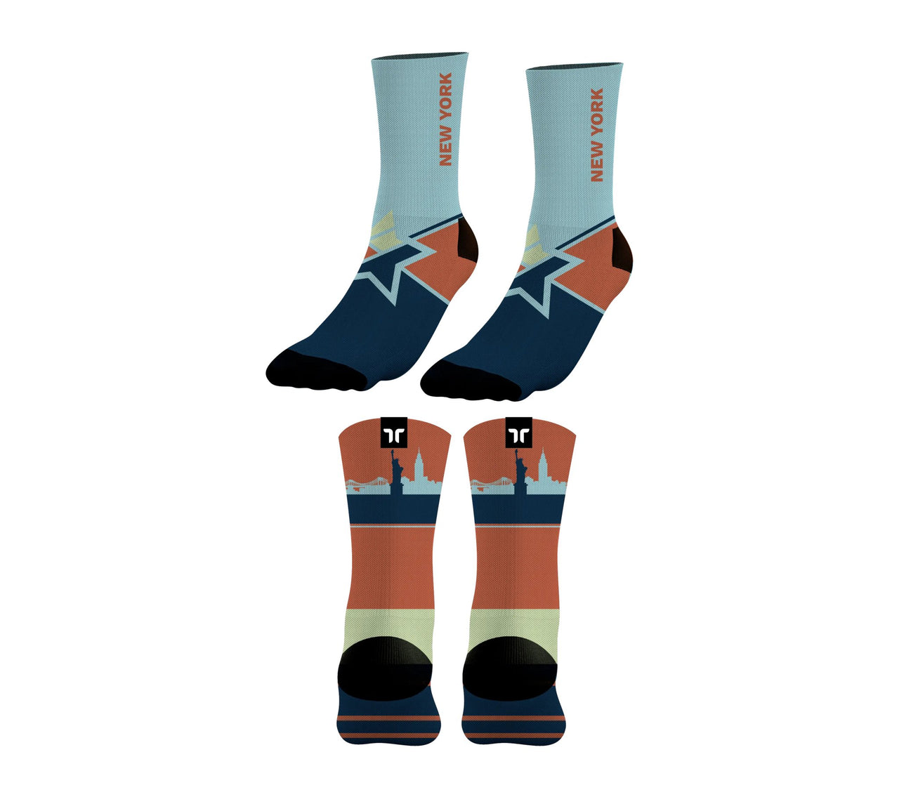 Marathon Compression Socks | New York Edition - Thersipo - Marathon Runners - Perfect Gift For Marathon Runner